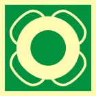 Koło ratunkowe - znak morski - FB041