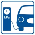 Kompresor - znak stacje benzynowe - SB008