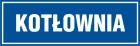 Kotłownia - znak informacyjny - PB010 - PB010 Kotłownia - znak informacyjny - PB010