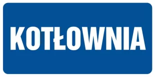 Kotłownia - znak informacyjny - PB073