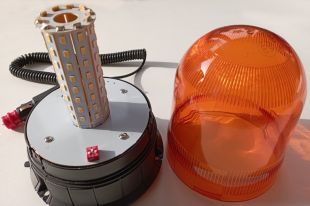 Lampa obrotowa kogut LED na magnes 10R WL104D