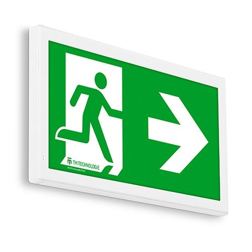 Lampa oprawa awaryjna LED - wskazująca kierunek ewakuacji ONTEC E - Minimalne wymagania dla komunikatów werbalnych