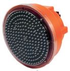 Lampa ostrzegawcza drogowa, panel LED 34 cm - błysk standardowy