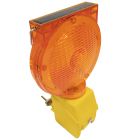 Lampa zmierzchowa ostrzegawcza drogowa Sol Star - solarna - żółta