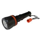 Latarka ADR - w gumie, pozbawiona zewnętrznych elementów metalowych Kaida