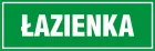 Łazienka - znak informacyjny - PB119