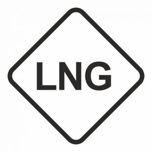 LNG - Gaz napędowy- skroplony gaz ziemny - znak stacje benzynowe - SB031