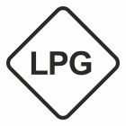 LPG - Gaz napędowy- gaz płynny - znak stacje benzynowe - SB030
