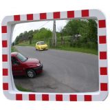 Lustro drogowe - prostokątne, poliwęglanowe - Z jakich materiałów robi się lustra drogowe?