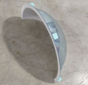 Lustro sferyczne 1/4 kuli – przemysłowe magazynowe, akrylowe