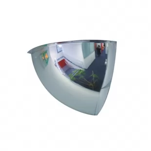 Lustro sferyczne 1/8 kuli – przemysłowe magazynowe, akrylowe