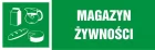 Magazyn żywności - znak informujący - NA157