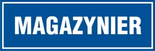 Magazynier - znak informacyjny - PB037