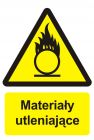 Materiały utleniające - znak przeciwpożarowy ppoż - BC003