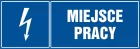 Miejsce pracy - znak elektryczny