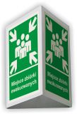 Miejsce zbiórki ewakuowanych 3D - 35x51,8 cm - znak ewakuacyjny, przestrzenny 3D - Oznakowanie przestrzenne – gdzie sprawdzają się znaki 3D? Miejsce zbiórki ewakuowanych 3D - 35x51,8 cm - znak ewakuacyjny, przestrzenny 3D - Oznakowanie przestrzenne – gdzie sprawdzają się znaki 3D?