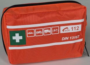 mini apteczka pierwszej pomocy materiałowa