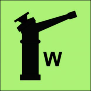 Monitor (W-woda) - znak morski - FI093