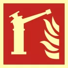 Monitor - znak przeciwpożarowy ppoż - BAF015