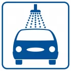 Myjnia - znak stacje benzynowe - SB010