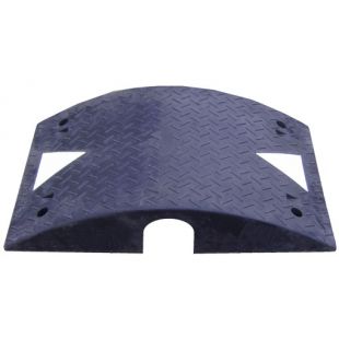 Najazd kablowy, próg, najazd na kable - 1 kanałowy drogowy gumowy Heavy 40T, 1x kanał 12cm