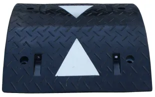 Najazd kablowy, próg, najazd na kable - 1 kanałowy drogowy gumowy Heavy 40T, 1x kanał 12cm