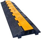 Najazd kablowy, próg, najazd na kable - 2 kanałowy drogowy 101x25x5 cm