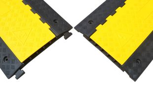 Najazd kablowy, próg, najazd na kable - 5 kanałowy drogowy 90x50x7 cm