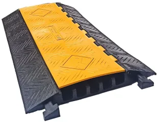 Najazd kablowy, próg, najazd na kable - 5 kanałowy drogowy 92x50x8 cm