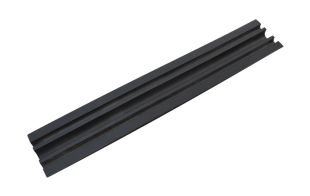 Najazd kablowy, próg, przejazd przez kable gumowy drogowy 120x21x6,5 cm, zabezpieczenie osłona - czarna