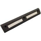 Najazd krawężnikowy, podjazd pod krawężnik - gumowy, elastyczny - 100x14x10 cm - czarny