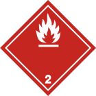 Naklejka ADR podklasa nr 2.1 - Gazy palne. Klasa 2 - MB106