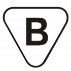 Naklejka ADR - Znak bezpieczeństwa - MA009