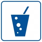 Napoje chłodzące - znak informacyjny - RA029