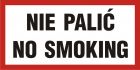 Nie palić-No smoking - znak zakazujący - NE006