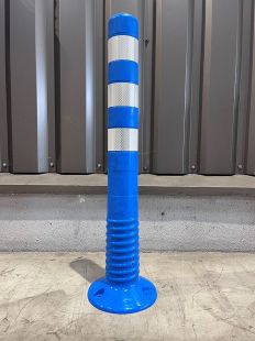 niebieski słupek blokujący T-flex PCV