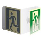 Nośnik kwadratowych znaków 3D gięty