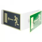 Nośnik prostokątnych znaków 3D gięty