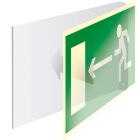 Nośnik prostokątnych znaków 3D gięty typu chorągiewka