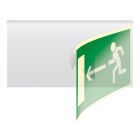 Nośnik prostokątnych znaków 3D gięty typu chorągiewka