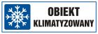 Obiekt klimatyzowany - znak, tabliczka - TA003