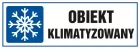 Obiekt klimatyzowany - znak, tabliczka - TA003