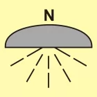 Obszar/zespół obsz. chronionych syst. ppoż.(N-azot) - znak morski - FI115