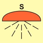 Obszar/zespół obsz. chronionych syst. ppoż.(S-tryskacz) - znak morski - FI114