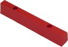 Odbojnik, ochraniacz ścian, filarów, elewacji, ścienny PCV czerwony