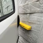 Odbojnik, ochraniacz ścian, filarów, elewacji, ścienny PCV żółty