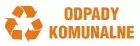 Odpady komunalne 2 - znak informacyjny, segregacja śmieci - PA075