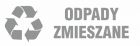 Odpady zmieszane - znak informacyjny, segregacja śmieci - PA095