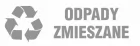 Odpady zmieszane - znak informacyjny, segregacja śmieci - PA095