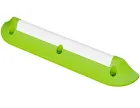 Ogranicznik, stoper parkingowy, 75x12x10cm zielony/biały